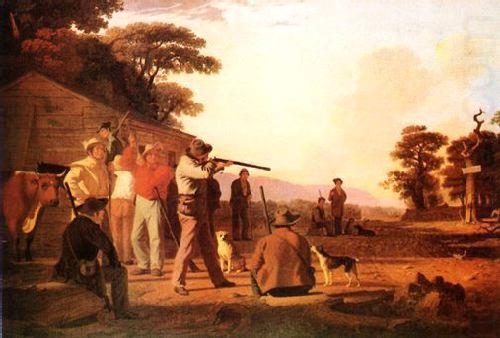 George Caleb Bingham Shooting for the Beef china oil painting image